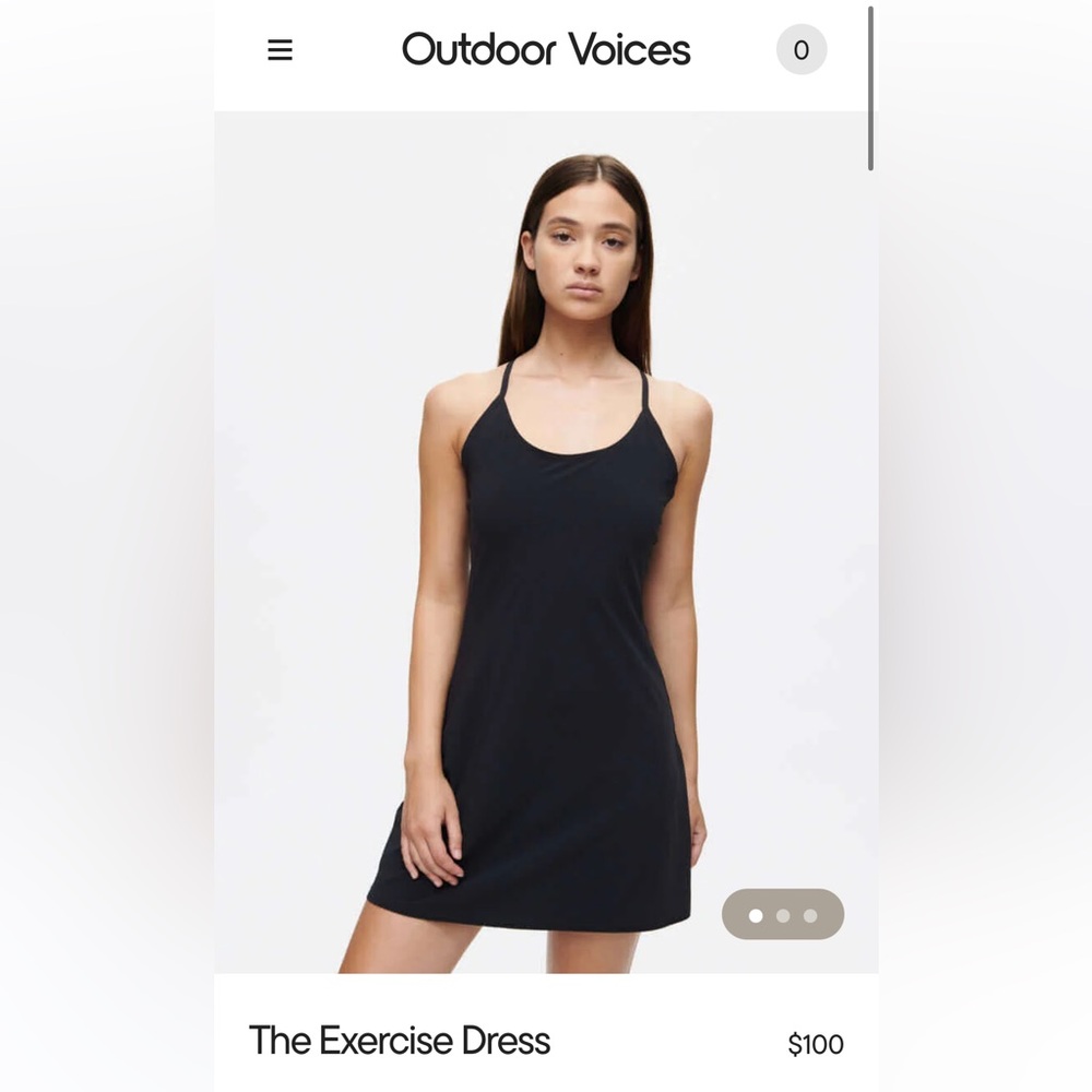 outdoor voices exercise dress
